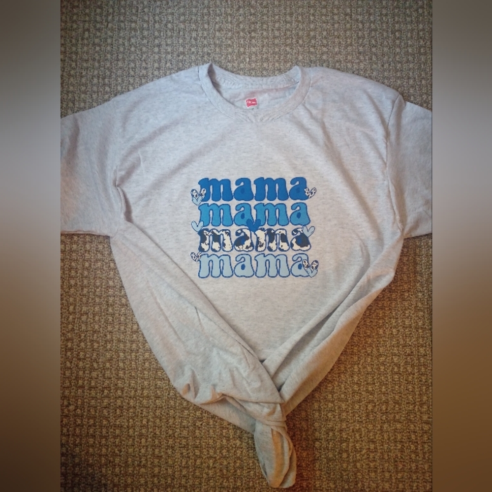 Handmade women's graphic T-shirt